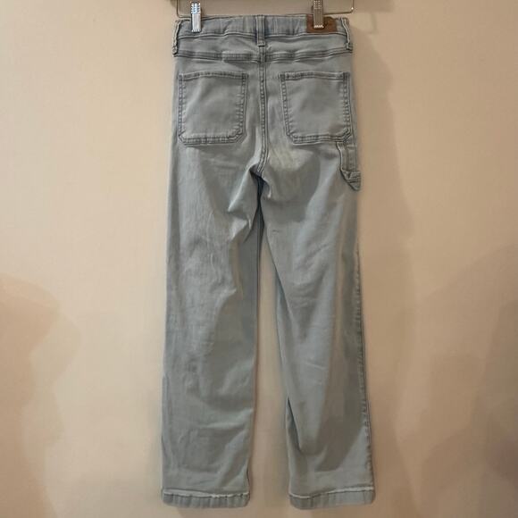 Abercrombie Kids High Rise Wide Leg Jeans sz 15/16 SLIM - Picture 5 of 7